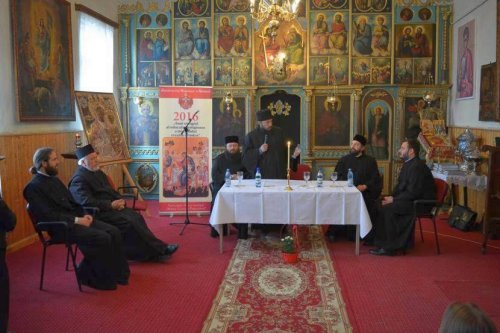 Conferinţă duhovnicească la Liceul Teologic Ortodox din Roman