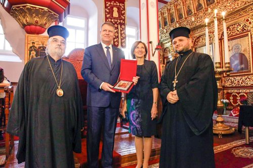Vizita președintelui Klaus Iohannis la biserica românească din Istanbul