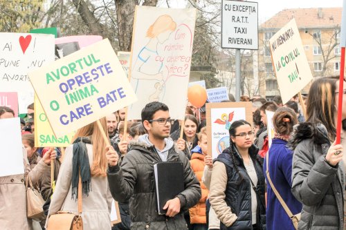 Marșul pentru viață la Timișoara și Reșița