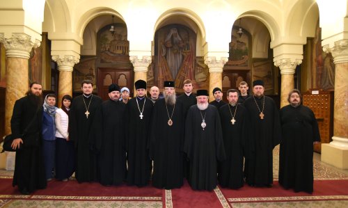 Pelerini ucraineni la Patriarhia Română
