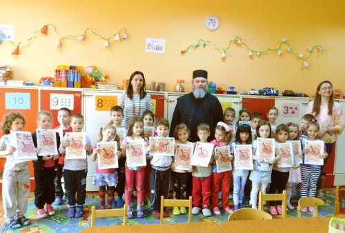Program educativ-religios la Grădinița numărul 7 din Arad