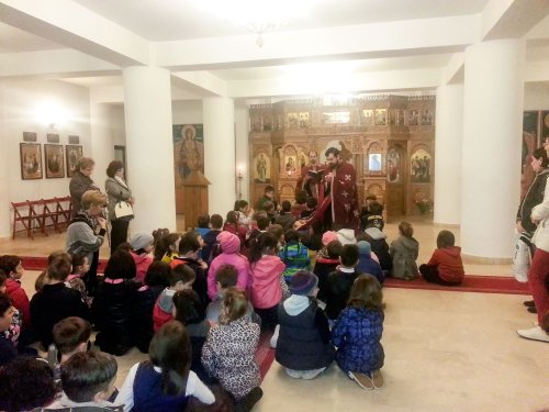 Copiii din Parohia Gherghiceanu s-au spovedit și împărtășit
