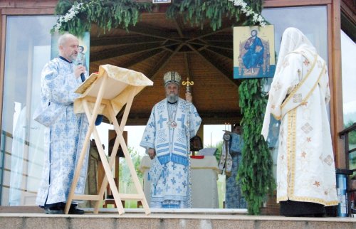 Liturghie arhierească la Schitul Augustin, județul Brașov