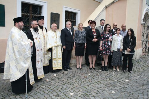 Moment omagial dedicat lui Petar Beron, la Brașov