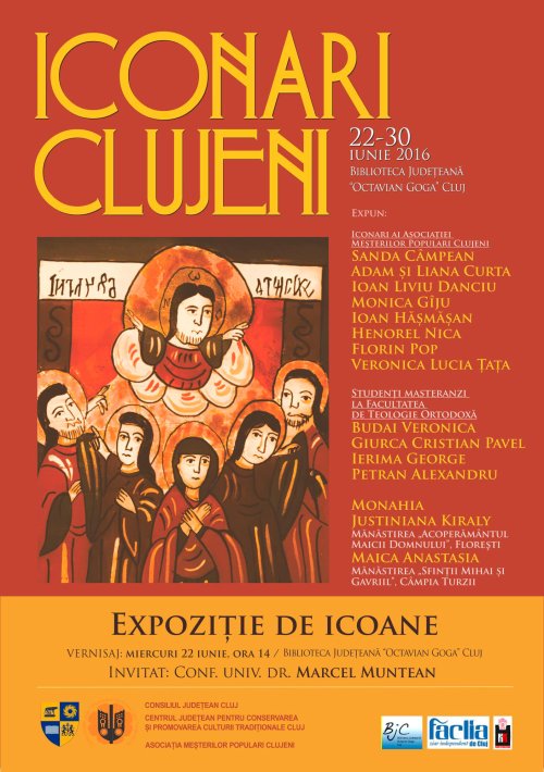 Expoziţia „Iconari clujeni” la Cluj-Napoca