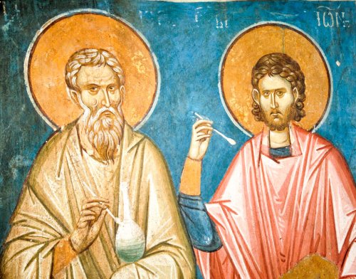 Aducerea moaştelor Sfinţilor Mucenici doctori fără de arginţi şi făcători de minuni Chir şi Ioan; Sfântul Mucenic Papias