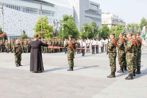 Batalionul „Iancu Jianu” a primit Drapelul de Luptă