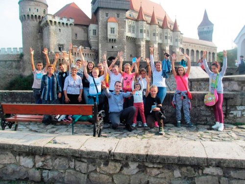 Activităţi cu tinerii la Corpadea, Cluj