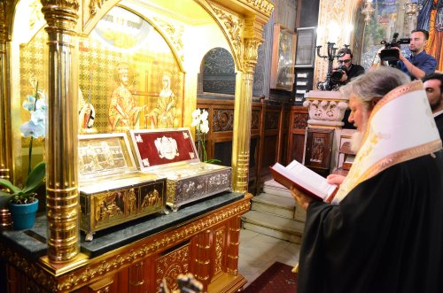 Sfințirea unui nou baldachin la Catedrala Patriarhală