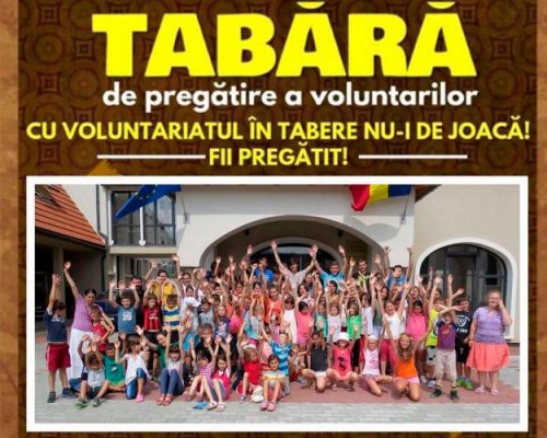 Tabără pentru voluntari la Sângeorz Băi
