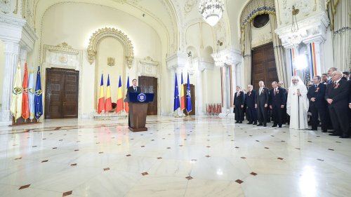 Patriarhul României a fost prezent la recepţia organizată de Administraţia Prezidenţială, de Ziua Naţională