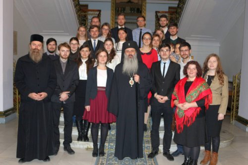 Întâlnirea membrilor Consiliului director al ASCOR Iaşi cu Înaltpreasfinţitul Mitropolit Teofan