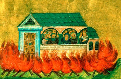 Sfinţii 20.000 de Mucenici din Nicomidia (Harţi)
