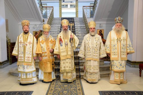 Şedinţa Sinodului Mitropoliei Moldovei şi Bucovinei
