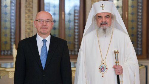 Ambasadorul Greciei la Bucureşti în vizită de prezentare la Patriarhia Română
