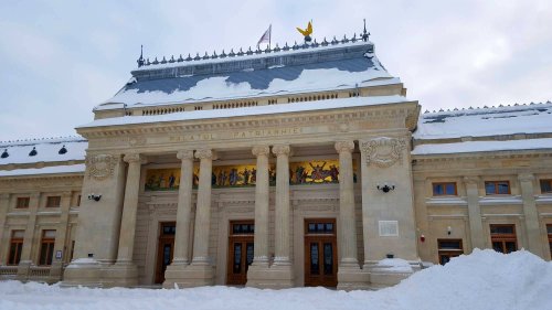 Luna ianuarie 2017 la Palatul Patriarhiei    