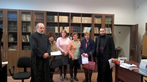 Donație de carte la Biblioteca Arhiepiscopiei Craiovei