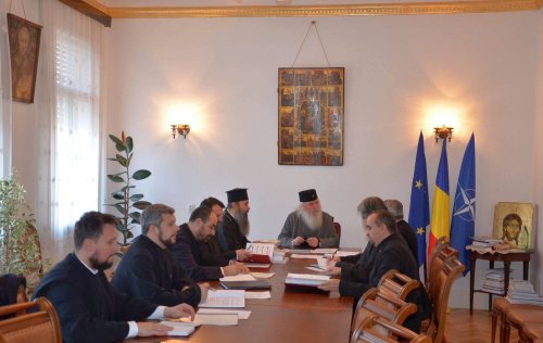 Ședința Permanenței Consiliului eparhial, la Timișoara