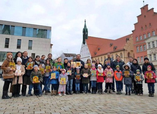Tineri iconari în Ingolstadt, Germania
