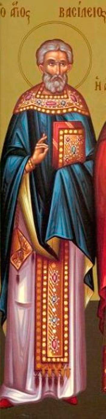 Sfântul Sfinţit Mucenic Vasile, preotul din Ancira; Sfânta Muceniţă Drosida, fiica împăratului Traian