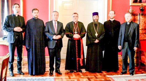 Vizite de prezentare a preotului paroh ortodox român din Zagreb