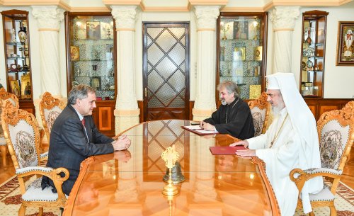 Patriarhul României l-a primit în vizită de rămas-bun pe Ambasadorul Franţei la Bucureşti