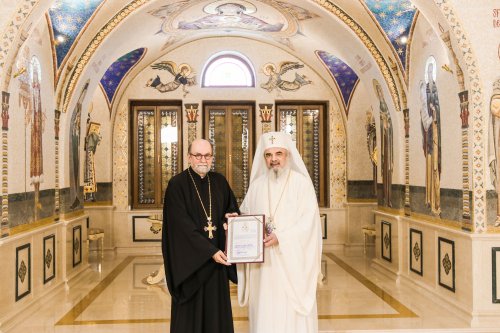 Patriarhul României l-a primit în audienţă pe preşedintele Institutului Teologic Ortodox „Sfântul Vladimir” din New York (SUA)