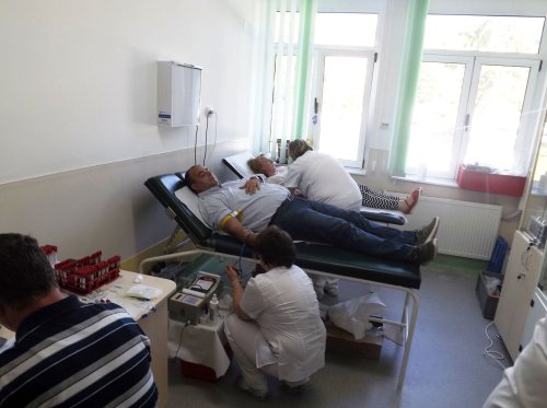 Campanie de donare de sânge la Rupea, județul Brașov