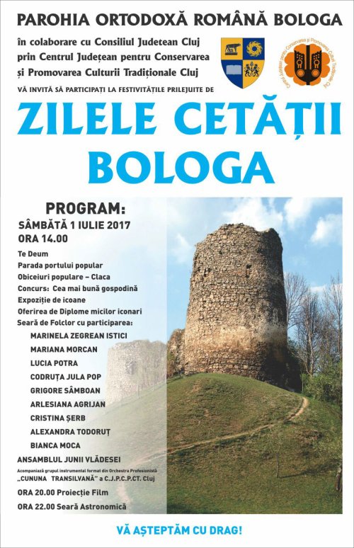 „Zilele Cetății Bologa”, județul Cluj