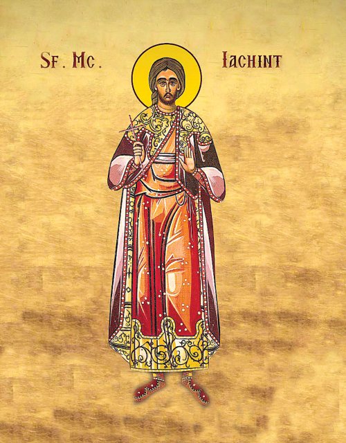 Sfântul Mucenic Iachint; Sfântul Ierarh Anatolie, Patriarhul Constantinopolului