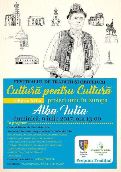 Festival - concurs de tradiţii şi obiceiuri „Cultură pentru Cultură”, din judeţul Alba, unic în Europa