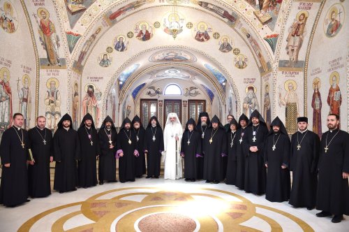 Delegaţie a Bisericii Armene la Patriarhia Română