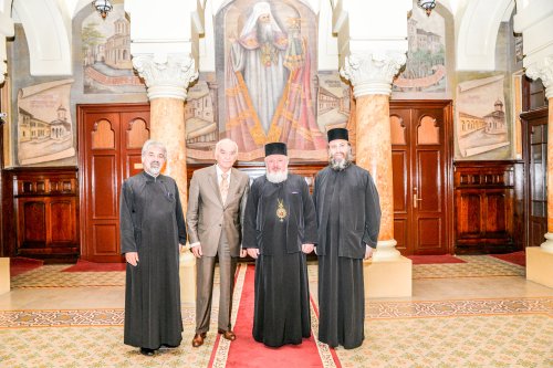 Ambasadorul României pe lângă Sfântul Scaun în vizită la Mănăstirea Antim
