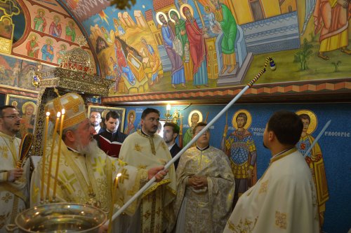 Sfinţirea picturii bisericii Parohiei Vărbilău II