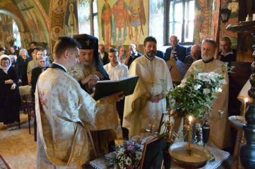 Părintele Miron Mihăilescu, comemorat la Ocna Sibiului