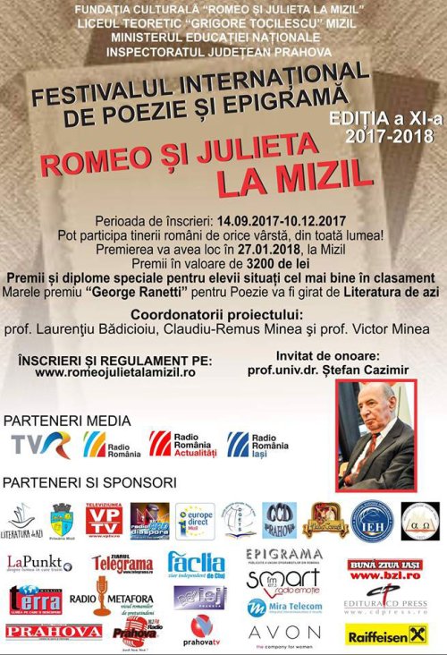 Festivalul „Romeo și Julieta la Mizil”, ediția a XI a
