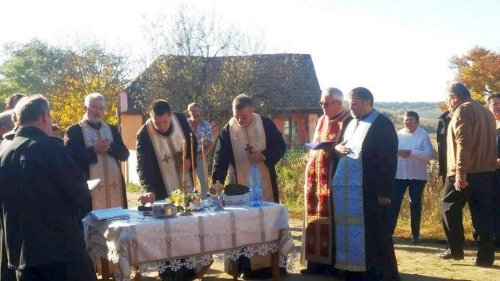 Troiță sfințită la Boian, județul Sibiu