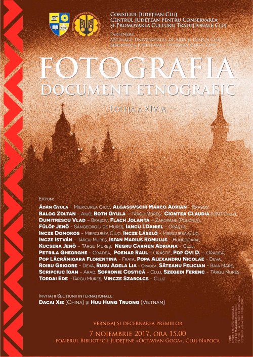„Fotografia – Document etnografic” – ediția a XIV-a