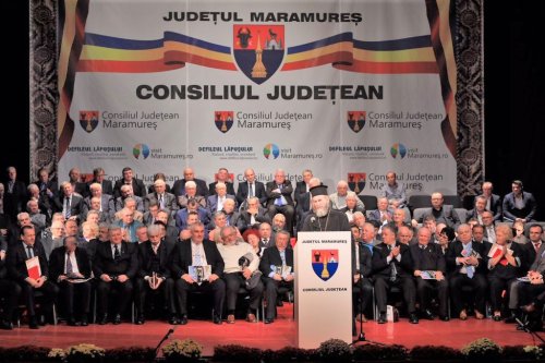 Ședința festivă a Consiliului Judeţean Maramureş, la aniversarea a 25 de ani