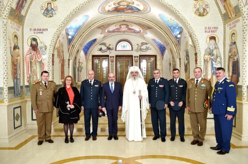 Ministrul Apărării al Republicii Libaneze în vizită la Patriarhia Română