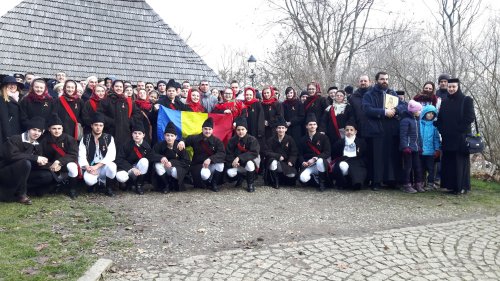 Colindători la comunităţile româneşti din Praga