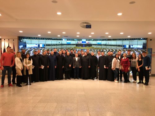 Preoți bihoreni în vizită la Bruxelles şi la sediul Parlamentului European