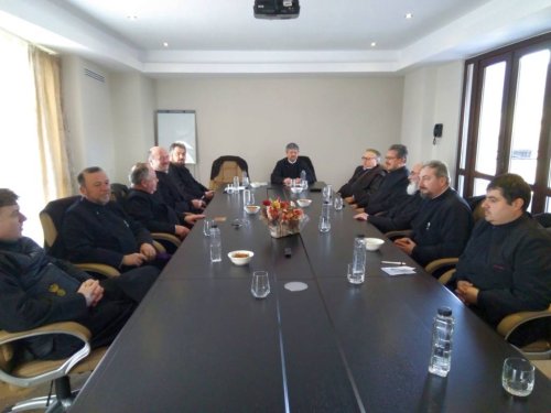 Şedinţa Consiliului duhovnicesc al Protopopiatului Moineşti