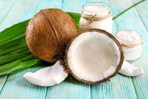 Un aliment complet - nuca de cocos