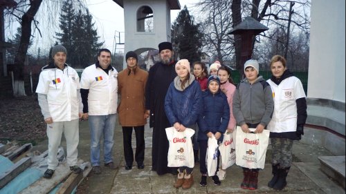 Acțiune filantropică în parohiile Nuci și Balta Neagră din Ilfov