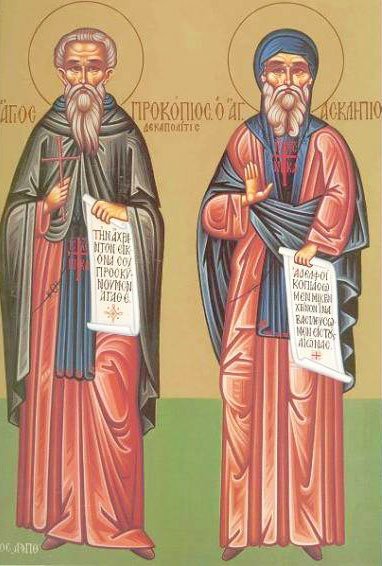 Sfinţii Cuvioşi Mărturisitori Procopie şi Talaleu