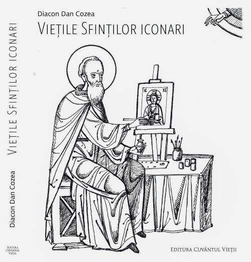 Biografiile sfinților iconari, într-o lucrare
