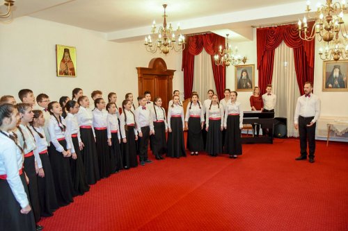 Concert susţinut de Corul de copii „Cantus” la Centrul eparhial din Râmnic