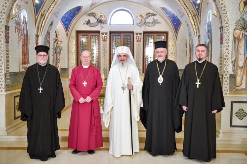 Reprezentanții Conferinței Bisericilor Europene la Palatul Patriarhiei
