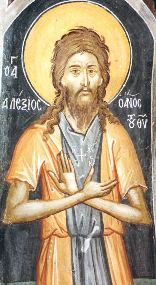 Sfântul Cuvios Alexie, omul lui Dumnezeu (Pomenirea morţilor)